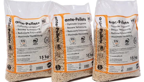 Ante Pellet HD - 100% Abete Bianco - Qualità Premium - ENplus A1 + DINplus - Pedana 70 Sacchi da 15 kg - immagine 4